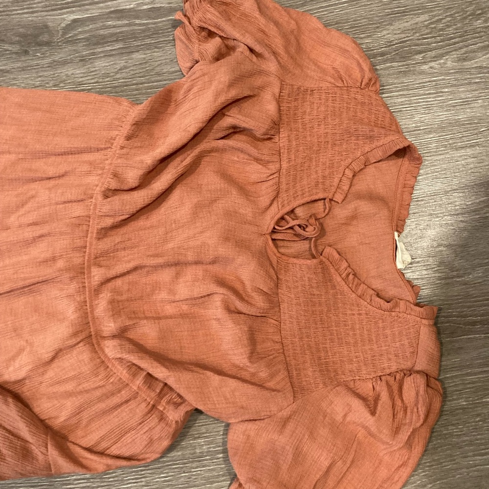 Perch By Blu-pepper dress soft orange